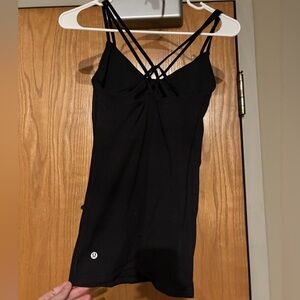 Lululemon Athletica strappy cross back tank
